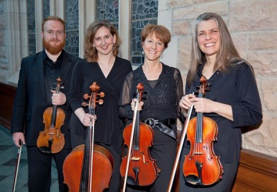 The String Quartet Goes Dancing presented by Hausmusik, Inc. at Grace and St. Stephen's Episcopal Church, Colorado Springs CO