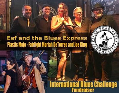 International Blues Challenge Showcase and Fundraiser presented by Pikes Peak Blues Community at Stargazers Theatre & Event Center, Colorado Springs CO