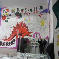 Gallery 2 - Ivywild School: Boys Restroom math and science