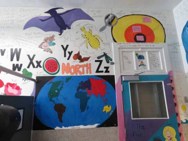 Gallery 3 - Ivywild School: Girls Restroom math and science