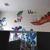 Gallery 4 - Ivywild School: Girls Restroom math and science