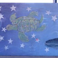 Gallery 5 - Steele Elementary: Whale Wall