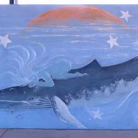 Gallery 6 - Steele Elementary: Whale Wall