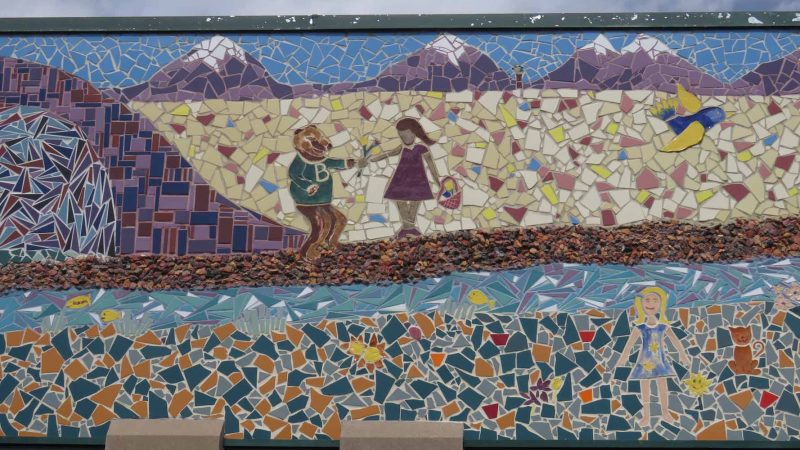 Gallery 1 - Broadmoor Elementary School: Entrance Mosaic