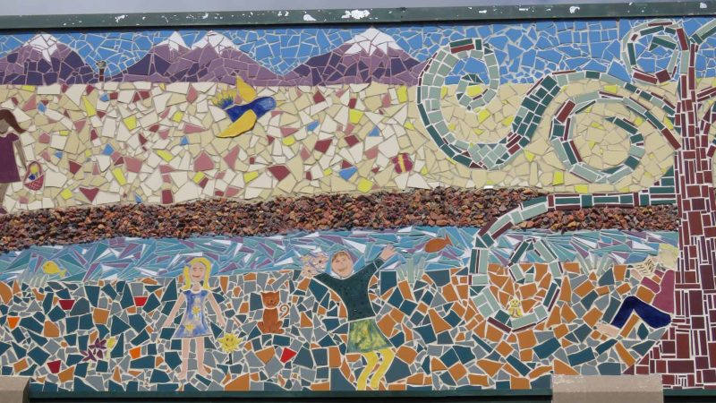 Gallery 2 - Broadmoor Elementary School: Entrance Mosaic
