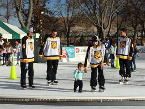 Skate with the Tigers presented by Downtown Partnership of Colorado Springs at Acacia Park, Colorado Springs CO