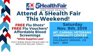Community Health Fair presented by  at ,  