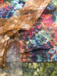 Alternative Processes with Fiber Reactive Dyes (Ice Dyeing, Low Immersion & Shibori) presented by Textiles West at TWIL at the Manitou Art Center, Manitou Springs CO
