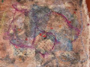 Fiber Fusion Collage Workshop presented by Pikes Peak Artist Collective at ,  