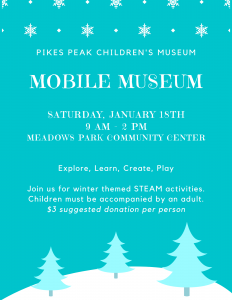Mobile Museum presented by Pikes Peak Children's Museum at ,  