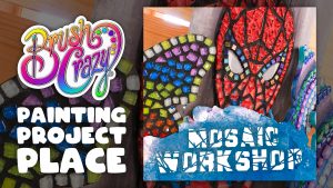 Mosaic Workshop presented by Brush Crazy at Brush Crazy, Colorado Springs CO