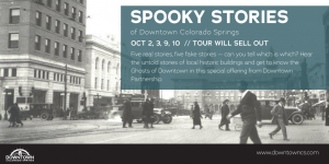 SOLD OUT: Downtown Walking Tour: Ghosts of Downtown presented by Downtown Partnership of Colorado Springs at The Wild Goose Meeting House, Colorado Springs CO