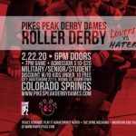Roller Derby Event: Season Opener Mix-Up Bout presented by Pikes Peak Derby Dames at Colorado Springs City Auditorium, Colorado Springs CO
