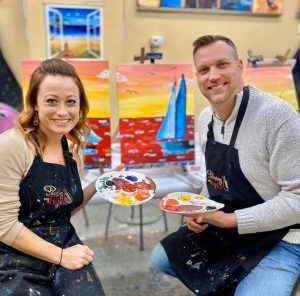 WE’RE OPEN! Limited Seating for Weekend Paint & Sip Classes presented by Painting with a Twist: Downtown Colorado Springs at Painting with a Twist Colorado Springs Downtown, Colorado Springs CO