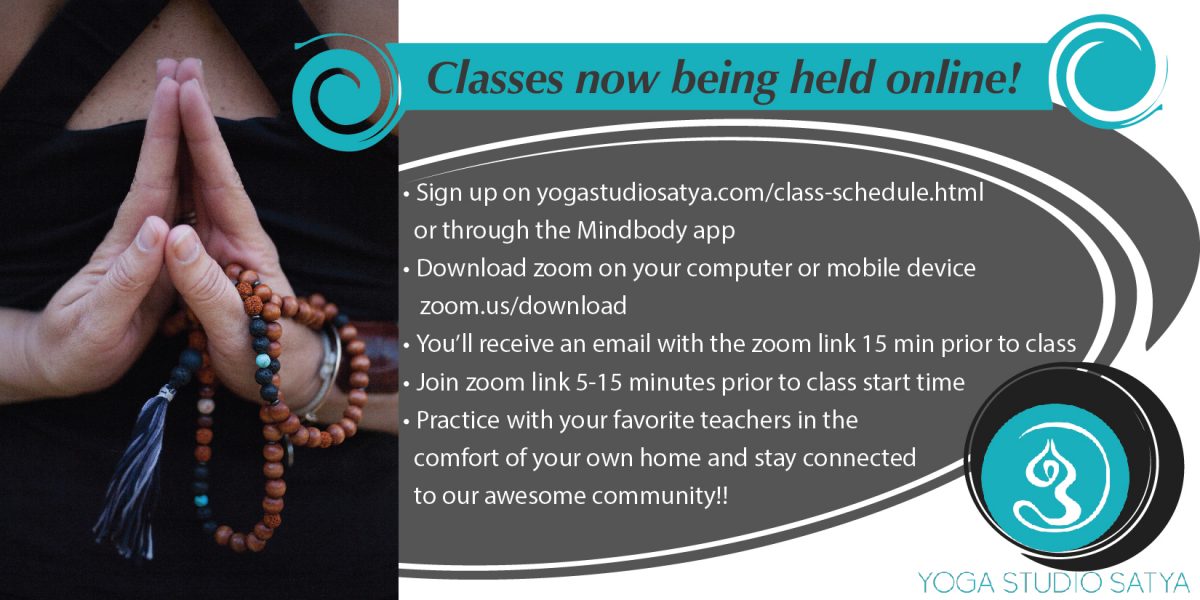 Gallery 1 - Yoga Studio Satya Virtual Yoga Classes