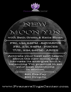 New Moon Yin Yoga Workshop presented by  at ,  