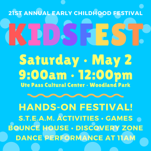 CANCELED: 21st Annual Kidsfest presented by  at Ute Pass Cultural Center, Woodland Park CO