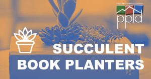 CANCELED: Succulent Book Planters presented by PPLD: Rockrimmon Library at PPLD - Rockrimmon Branch, Colorado Springs CO
