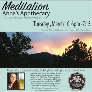 Meditation Sessions presented by  at ,  