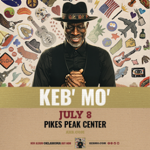 CANCELED: Keb’ Mo’ presented by Pikes Peak Center for the Performing Arts at Pikes Peak Center for the Performing Arts, Colorado Springs CO
