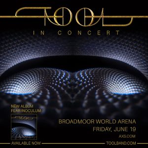 CANCELED: Tool presented by Broadmoor World Arena at The Broadmoor World Arena, Colorado Springs CO