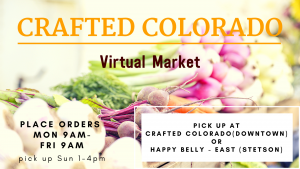 Crafted Colorado Virtual Market presented by  at Online/Virtual Space, 0 0