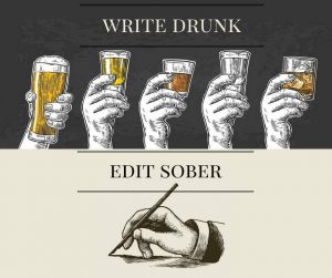 Virtual Write Drunk, Edit Sober presented by Pikes Peak Writers at Online/Virtual Space, 0 0
