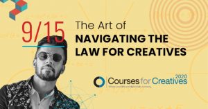 Courses for Creatives: Navigating the Law for Creative Professionals presented by Pikes Peak Small Business Development Center at Online/Virtual Space, 0 0