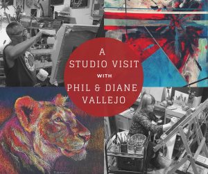 Studio Visit with Phil & Diane Vallejo presented by  at Online/Virtual Space, 0 0