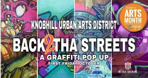 Back 2 Tha Streets: A Graffiti Pop Up presented by Knob Hill Urban Arts District at Downtown Colorado Springs, Colorado Springs CO