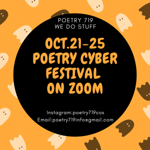 Poetry719 Festival: Erotic Open Mic presented by Poetry 719 at Online/Virtual Space, 0 0