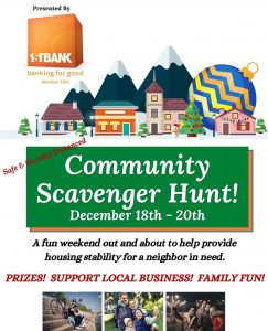 Community Scavenger Hunt presented by  at ,  