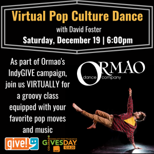 Pop Culture Dance Class presented by Ormao Dance Company at Online/Virtual Space, 0 0
