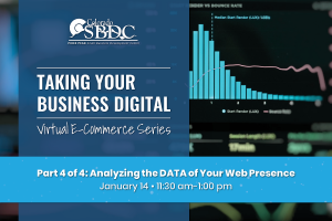 E-Commerce Series: Analyzing the DATA of Your Web Presence presented by Pikes Peak Small Business Development Center at Online/Virtual Space, 0 0
