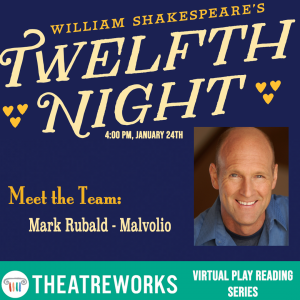 ‘Twelfth Night’ Virtual Reading presented by Theatreworks at Online/Virtual Space, 0 0