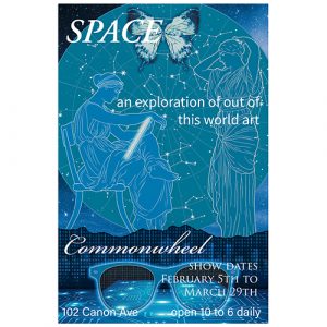 ‘SPACE: An Exploration of Out of this World Art’ presented by Commonwheel Artists Co-op at Commonwheel Artists Co-op, Manitou Springs CO