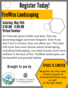 FireWise Landscaping presented by  at Online/Virtual Space, 0 0