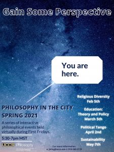 Philosophy in the City Series presented by  at Online/Virtual Space, 0 0
