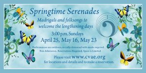 Springtime Serenades: Courtyard Serenade presented by Colorado Vocal Arts Ensemble at ,  