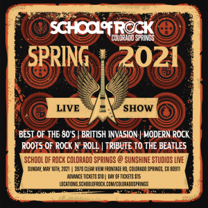 Spring Season Live Show presented by School of Rock at ,  
