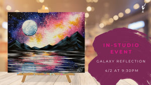 Late Night Galaxy Reflections BlackLight pARTy presented by Painting with a Twist: Downtown Colorado Springs at Painting with a Twist Colorado Springs Downtown, Colorado Springs CO