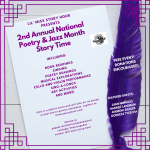 Gallery 1 - 2nd Annual National Poetry Month and Jazz Month Story Time