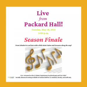 Faculty Artists Concert Series: Season Finale presented by Colorado College Music Department at Online/Virtual Space, 0 0