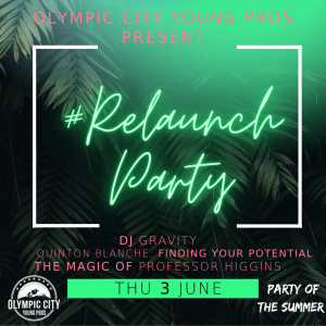#RelaunchParty presented by  at ,  