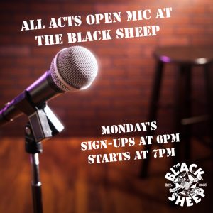 Open Mic Night presented by The Black Sheep at The Black Sheep, Colorado Springs CO