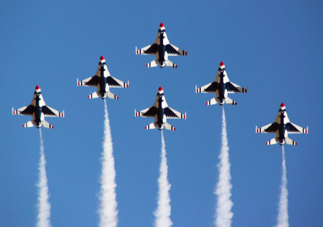 Gallery 1 - Picnic & Planes: USAFA Graduation Celebration and Thunderbird Flyover Viewing