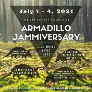 Armadillo Ranch Jammiversary presented by Armadillo Ranch Jammiversary at ,  