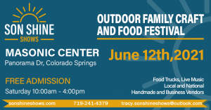 Outdoor Family Craft & Gift Festival presented by  at Masonic Grand Lodge, Colorado Springs CO
