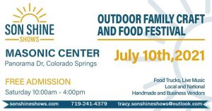 Summer Outdoor Craft and Gift Show presented by  at Masonic Grand Lodge, Colorado Springs CO