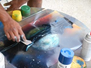 Learn the Art of Spray Painting Class presented by Academy Art & Frame Company at Academy Art & Frame Company, Colorado Springs CO
